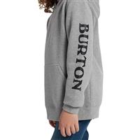 Burton Elite Pullover Hoodie - Youth - Gray Heather