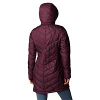 Columbia Women's Heavenly Long Hooded Jacket - Marionberry (616)